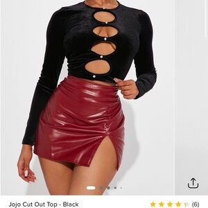 Jojo Cut Out Top